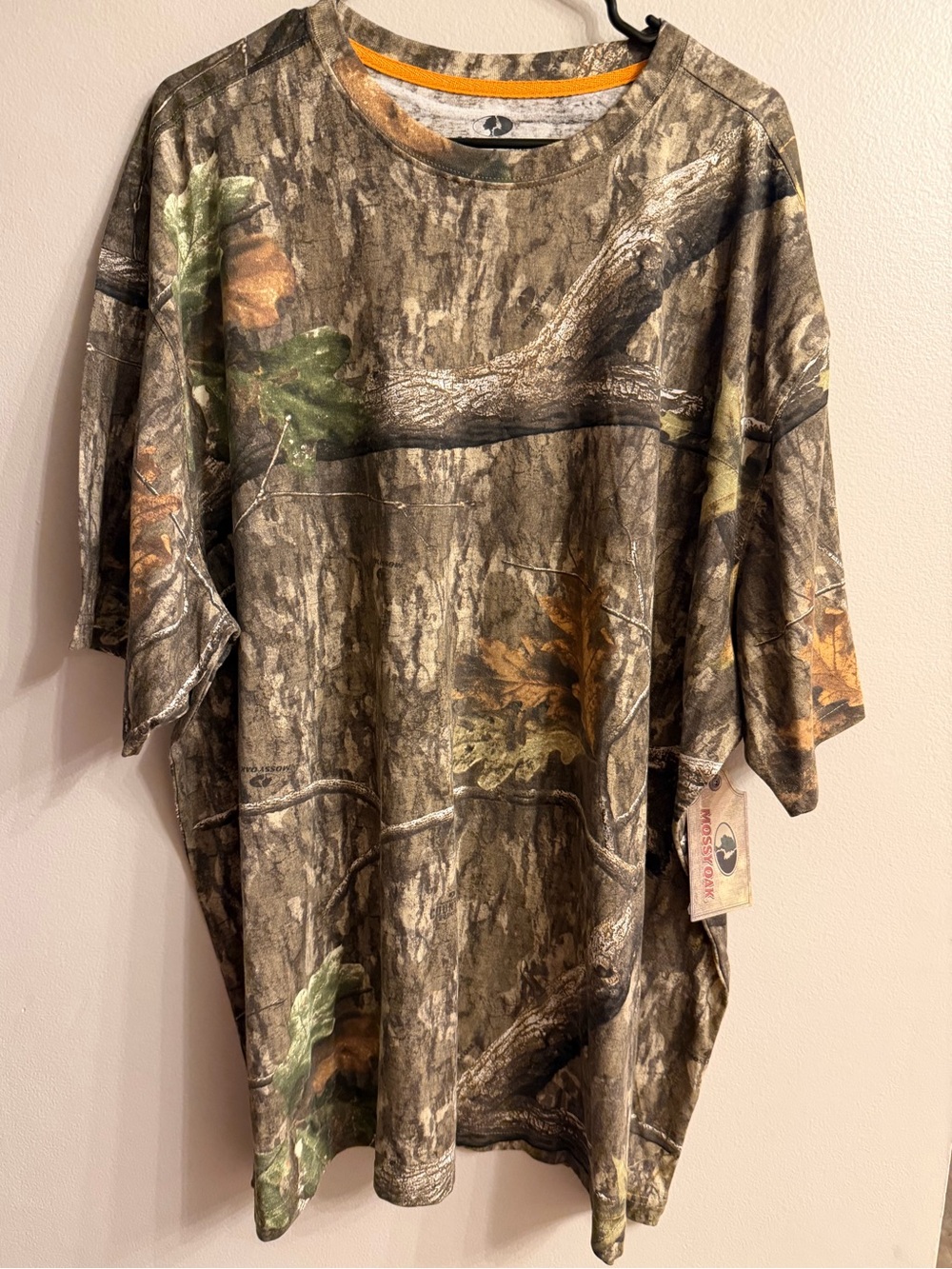 Mossy Oak Short Sleeve Camo T Shirt 3x